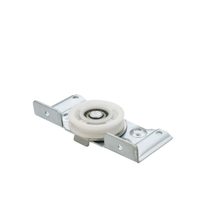 Żelazne i nylonowe rolki do drzwi składanych, do drzwi przesuwnych szafy, 8,5 cm * 11 cm