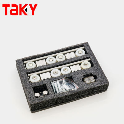 Podwójne miękkie zamknięcie 8 koła drzwi przesuwne koła do nowoczesnych mebli