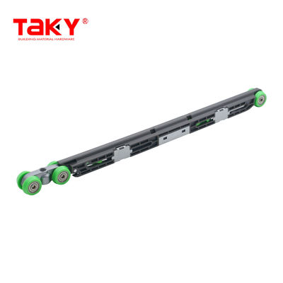 Włóczęga przesuwna Hardware Długotrwałość Dwukrotnie miękkie drzwi zamknięcia koła koła koła koła koła koła