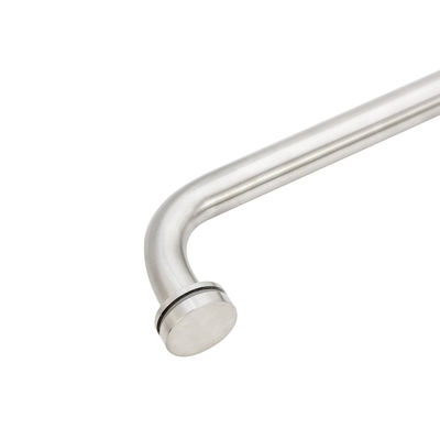 Hotel Srebrny Prysznic Obudowa Pokoju Szklane Drzwi Uchwyt do Ręczników Plecy do Pleców