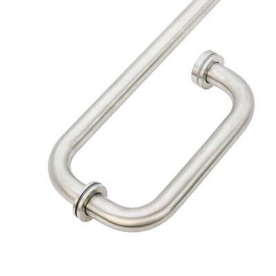 Hotel Srebrny Prysznic Obudowa Pokoju Szklane Drzwi Uchwyt do Ręczników Plecy do Pleców