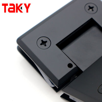 Okucia do drzwi szklanych Regulowane 135 stopni Szkło do szkła Zawias do drzwi prysznicowych ze skośną krawędzią