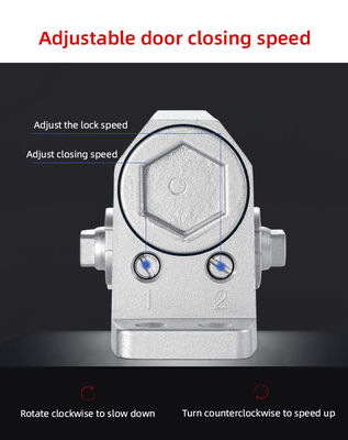 Aluminiowy stop automatyczne drzwi przesuwne bliżej dla zakresu temperatury -40 stopni-80 stopni