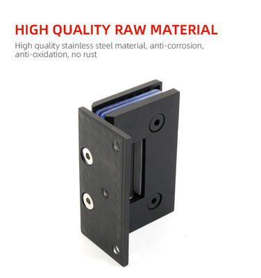 Zawias do drzwi prysznicowych ze szkła hartowanego 8-12 mm, wykonany z mosiądzu, do łazienki hotelowej