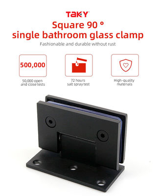 Zawias do drzwi prysznicowych ze szkła hartowanego 8-12 mm, wykonany z mosiądzu, do łazienki hotelowej