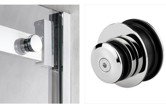 Wysoce odporne na korozję drzwi stodoły i zestaw sprzętu z 8-12 grube szkło bezpieczne