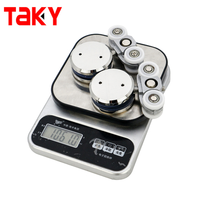 Rolka do drzwi przesuwnych ze szkła o dużej wytrzymałości, nośność 50 kg+