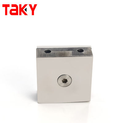 Kwadratowy sprzęg do drzwi z szkła do łazienki