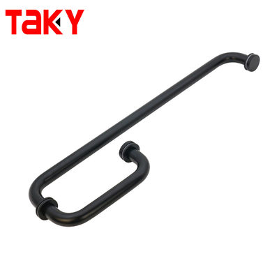 Łatwa instalacja Uchwyt prysznicowy ze stali nierdzewnej typu G Wieszak na ręczniki Uchwyt do szklanych drzwi