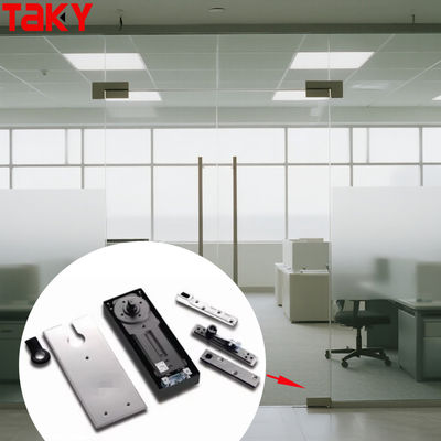 Okucia do szklanych drzwi hotelowych do użytku komercyjnego Maszyna do zamykania drzwi ze sprężyną podłogową