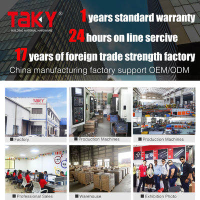 Zestaw okuć do drzwi przesuwnych prysznicowych ze stali nierdzewnej Zestaw okuć do drzwi prysznicowych do łazienki