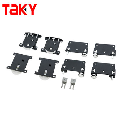 Dobra cena Długa szyna i kółka aluminiowe do drzwi przesuwnych, do nowoczesnych okuć do szaf w Internecie