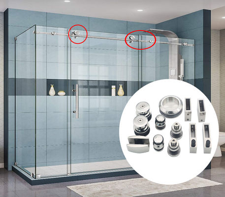 Dobra cena Pozostałe materiały Sliding Shower Glass Door Hardware Accessories for Glass Bathroom Screen w Internecie