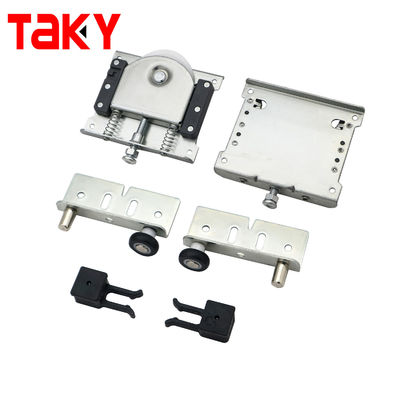 Dobra cena Miękkie plastikowe oprawy rolkowe do nowoczesnego wzornictwa szafy drzwi przesuwne w hotelu w Internecie