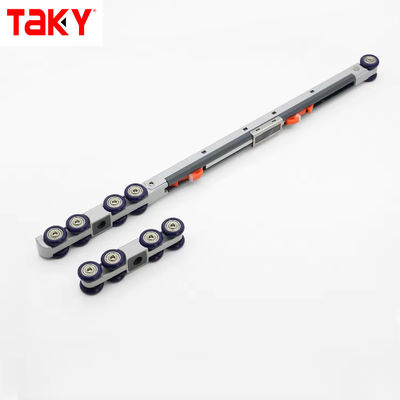 Dobra cena Meble podwójne, miękkie zamykanie, 8-kołowe drzwi przesuwne z kółkiem w stylu współczesnym i tradycyjnym w Internecie