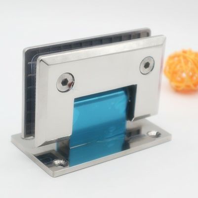 Dobra cena Zawias do drzwi prysznicowych ze stali nierdzewnej ze skośną krawędzią, kwadratowy, do szkła do ściany, do drzwi o szerokości 800-1000MM w Internecie