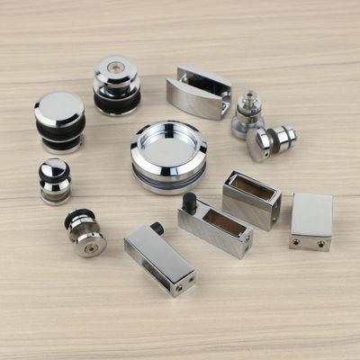 Szybkie drzwi szklane sprzęt do łazienki Trwałe ciężkie konstrukcja ze stali nierdzewnej