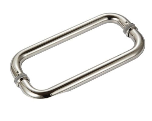 Dobra cena Uchwyt do drzwi szklanych ze stali nierdzewnej typu O, odpowiedni zarówno do użytku domowego, jak i komercyjnego w Internecie