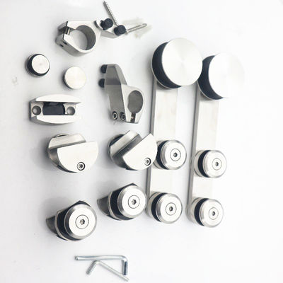 Dobra cena 12MM Szklany tacza Taky Okrągły system łazienki sprzęt Drzwi przesuwne Szklane Akcesoria Zestaw obudowy prysznicowej w Internecie