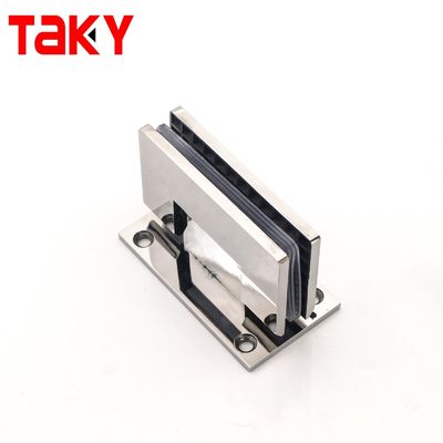 Dobra cena Zawias prysznicowy do montażu na ścianie Hotel Glass o grubości 8-12MM z regulacją 90 stopni w Internecie