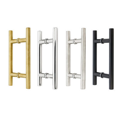 Dobra cena Stal nierdzewna 201 304 316 Polerowane lusterko Plamy Czarny złoty Szkło Stalowe klamry drzwiowe w Internecie