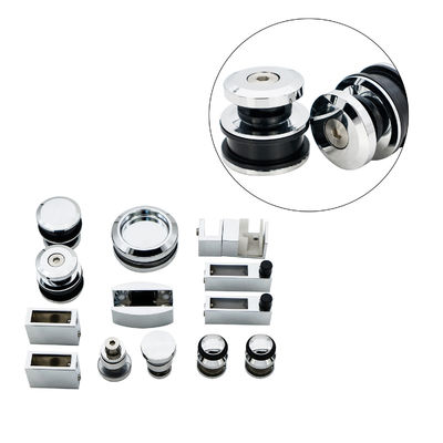 Dobra cena Nowoczesny design systemu okuć do drzwi przesuwnych ze stali nierdzewnej do szkła bezpiecznego o grubości 10-12 mm w Internecie