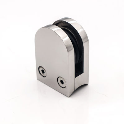 Dobra cena Włókno ścienne z stali nierdzewnej łazienka prysznic Szklany zacisk kwadratowy zacisk narożny w Internecie