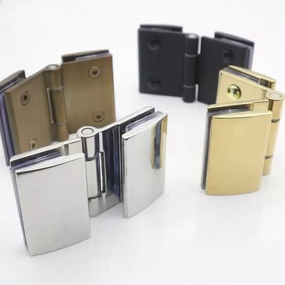 Dobra cena Bezramkowe kwadratowe zawiasy prysznicowe ze stali nierdzewnej do drzwi szklanych polskich w Internecie