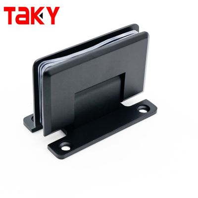 Dobra cena Nowoczesny zawias H do drzwi prysznicowych ze szkła bezramowego, montowany do ściany pod kątem 90 stopni w Internecie