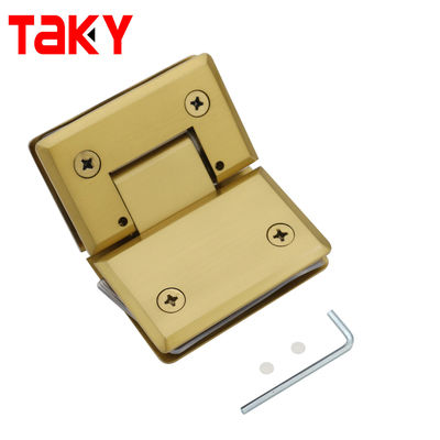 Dobra cena Zawias prysznicowy szkło-szkło 135 stopni, czarny/srebrny, ze stali nierdzewnej w Internecie