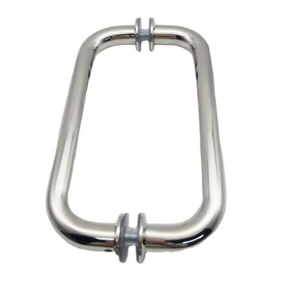 Dobra cena 8-12mm grubość drzwi drzwi prysznicowych Rose Gold Pull Ręcznik z 1,0mm grubość rury w Internecie