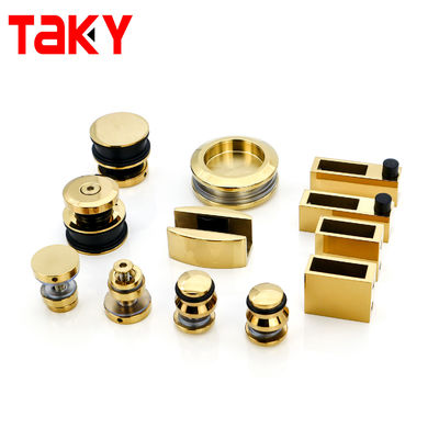 Zestaw sprzętu do drzwi przesuwnych ze szkła bez ramki ze stali nierdzewnej