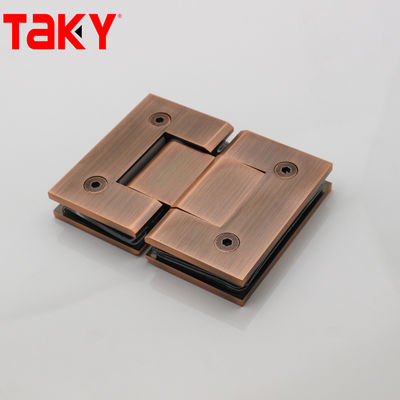 Dobra cena Akcesoria łazienkowe ze stali nierdzewnej 180 stopni Zacisk do szkła Zawias do drzwi prysznicowych w Internecie