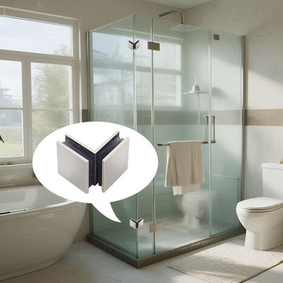 Dobra cena 304 ze stali nierdzewnej 90 stopni bezramkowy szklany zacisk kątowy w Internecie