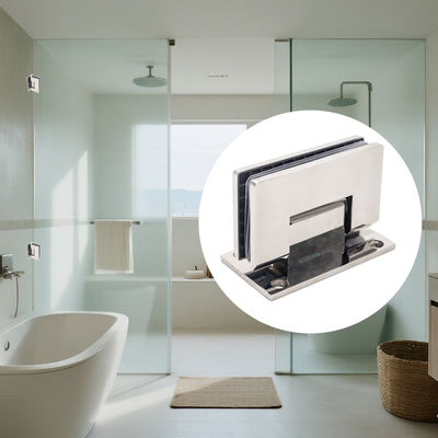 Dobra cena Bezramkowy zawias drzwi prysznicowych do 8-12 mm Szkło 90 stopni w Internecie