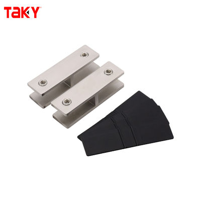 Dobra cena Zacisk do balustrady szklanej ze stali nierdzewnej 180 stopni bezramowy w Internecie