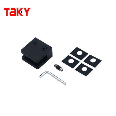 Dobra cena Producent Odlew ze stali nierdzewnej Kwadratowy 0 stopni Zacisk do szkła w Internecie