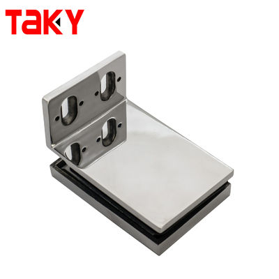 Dobra cena Nowoczesne miękkie zamknięte stałe miedziane szklane zawiasy prysznicowe dla drzwi prysznicowych bez ramy 8-12 mm w Internecie