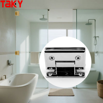 Dobra cena Europe and America Design H Shape Bathroom Glass Clamp Frameless Tempered Shower Glass Door Hinges w Internecie