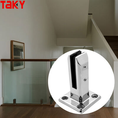 Włókna do poręczy ze szkła bez ramki ze stali nierdzewnej 316 o grubości szkła 8-12 mm